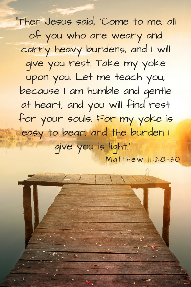 Matthew 11 28-30